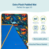 Jurassic Dinosaurs Microfiber Toddler Nap Mat