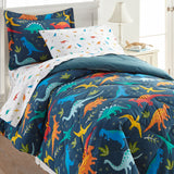 Jurassic Dinosaurs 100% Cotton Percale Pillowcase