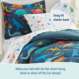 Jurassic Dinosaurs 100% Cotton Percale Sheet Set