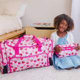 Strawberry Patch Weekender Duffel Bag
