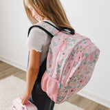 Floral Watercolor Backpack