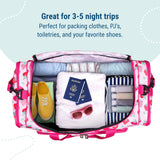 Strawberry Patch Weekender Duffel Bag