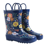 Wildflower Bloom Rubber Rainboots