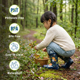 Wildflower Bloom Rubber Rainboots