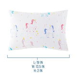 Unicorn 100% Cotton Flannel Pillowcase