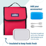 Cardinal Red Lunch Bag