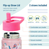 Magical Unicorns Steel Water Bottle