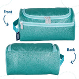 Blue Glitter Toiletry Bag