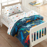 Jurassic Dinosaurs 100% Cotton Percale Pillowcase