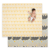 Large Play Mat - Hot Air Balloons & Yellow Rainbow