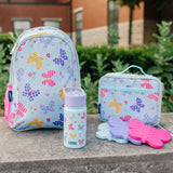 Butterfly Garden Blue Backpack