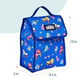 Rad Roller Skates Lunch Bag