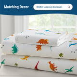 Jurassic Dinosaurs 100% Cotton Percale Pillowcase