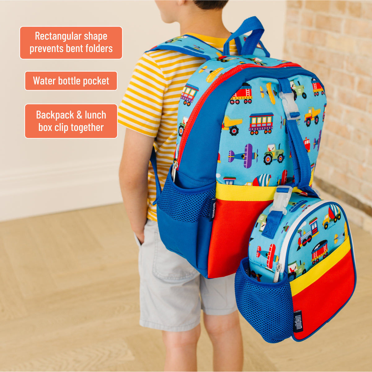 Wildkin Risk Taker Pack-it-all Backpack Blue