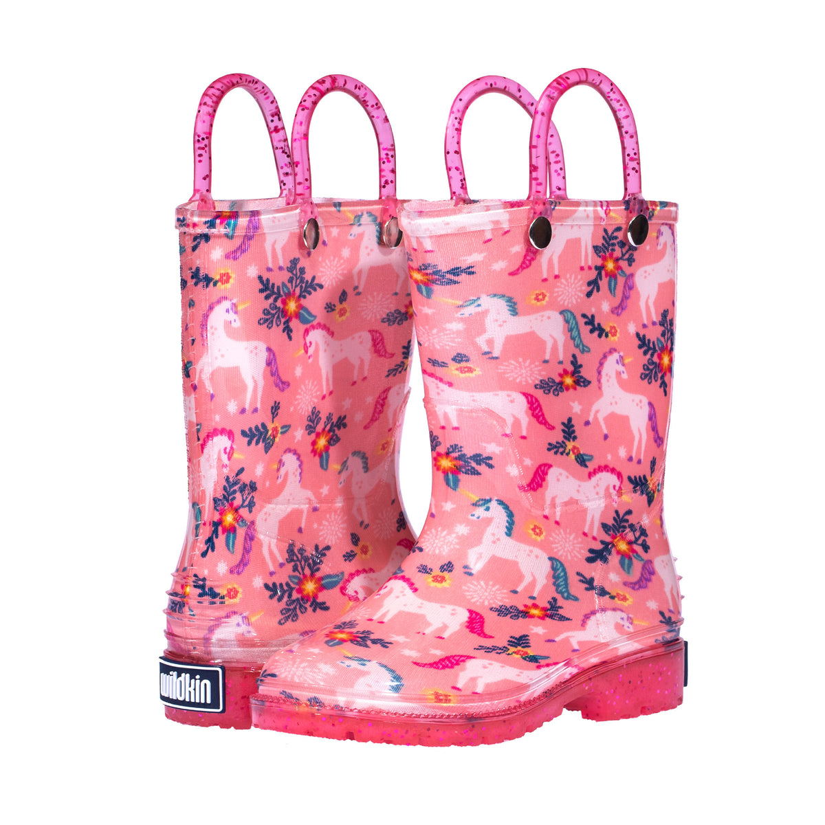 Pink unicorn sale rain boots