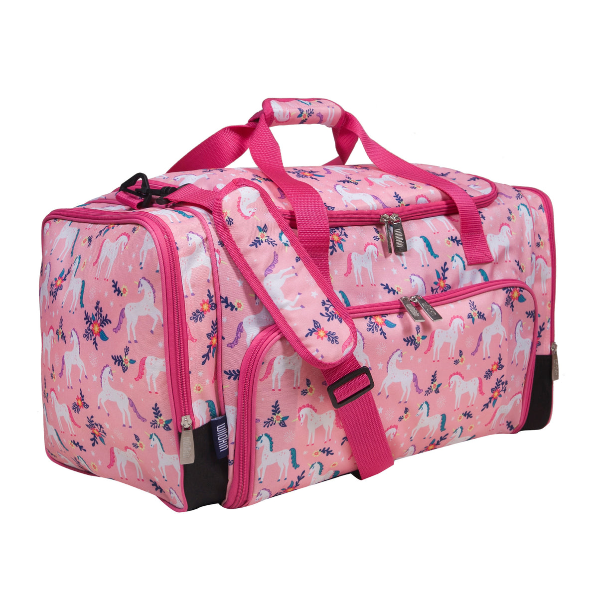 Unicorns and Roses on Pink • Weekender Bag