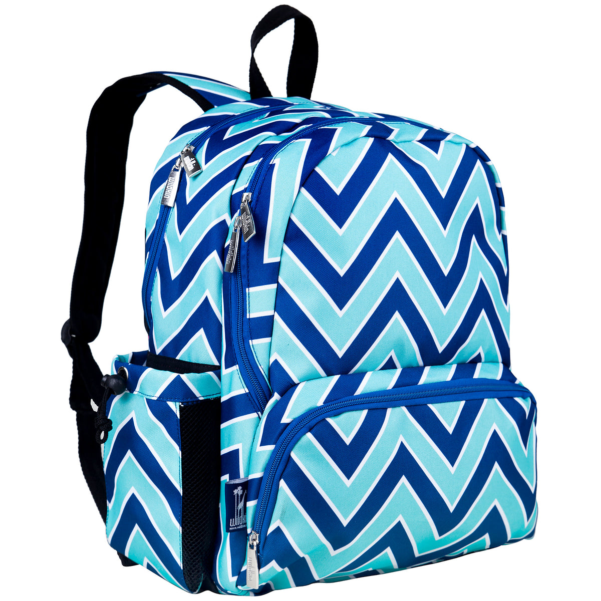 Blue Checkered Backpack 