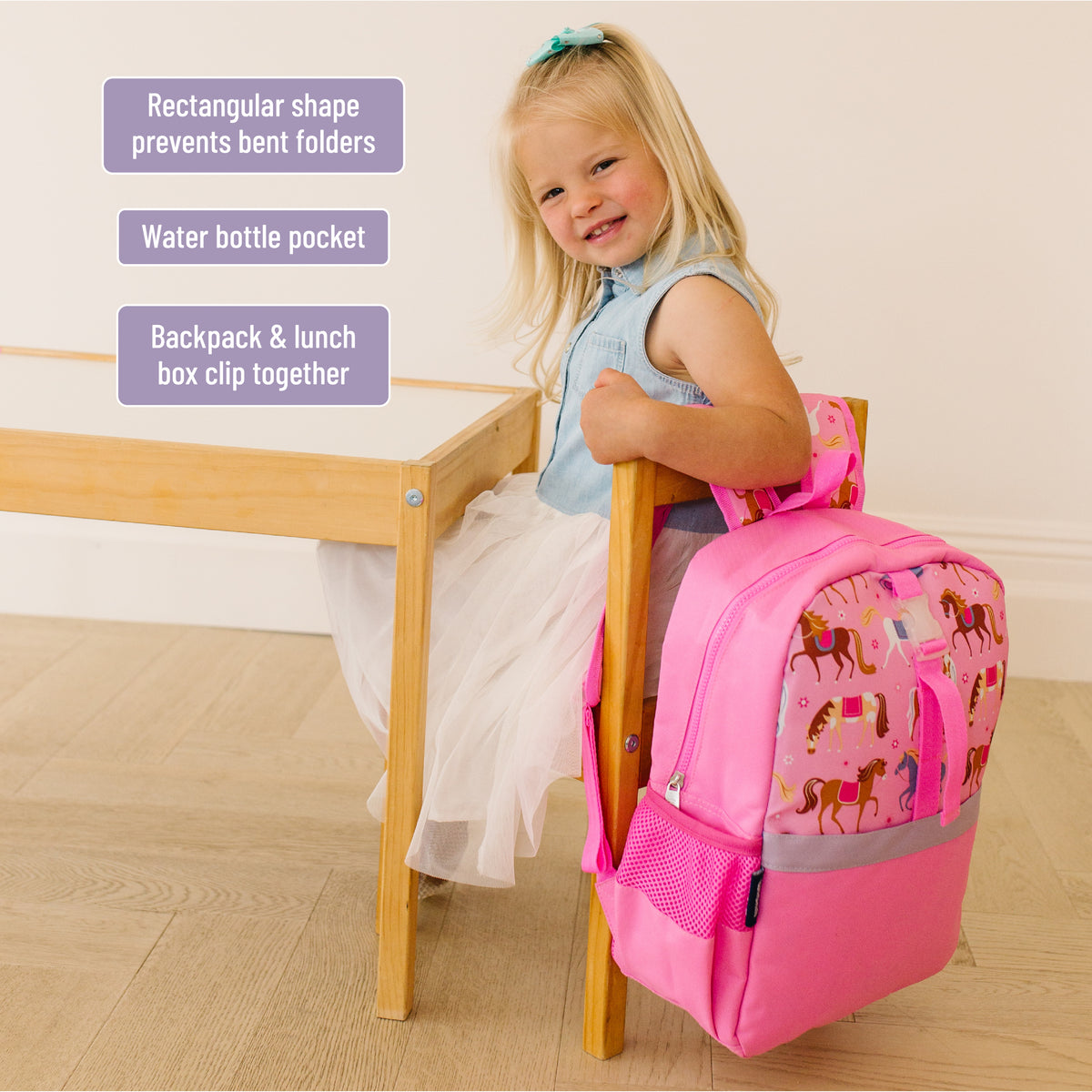 American girl backpack on sale and lunchbox