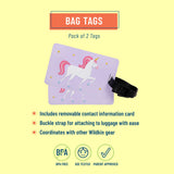 Unicorn Bag Tags (2 pk)
