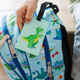 Dinosaur Land Bag Tags (2 pk)