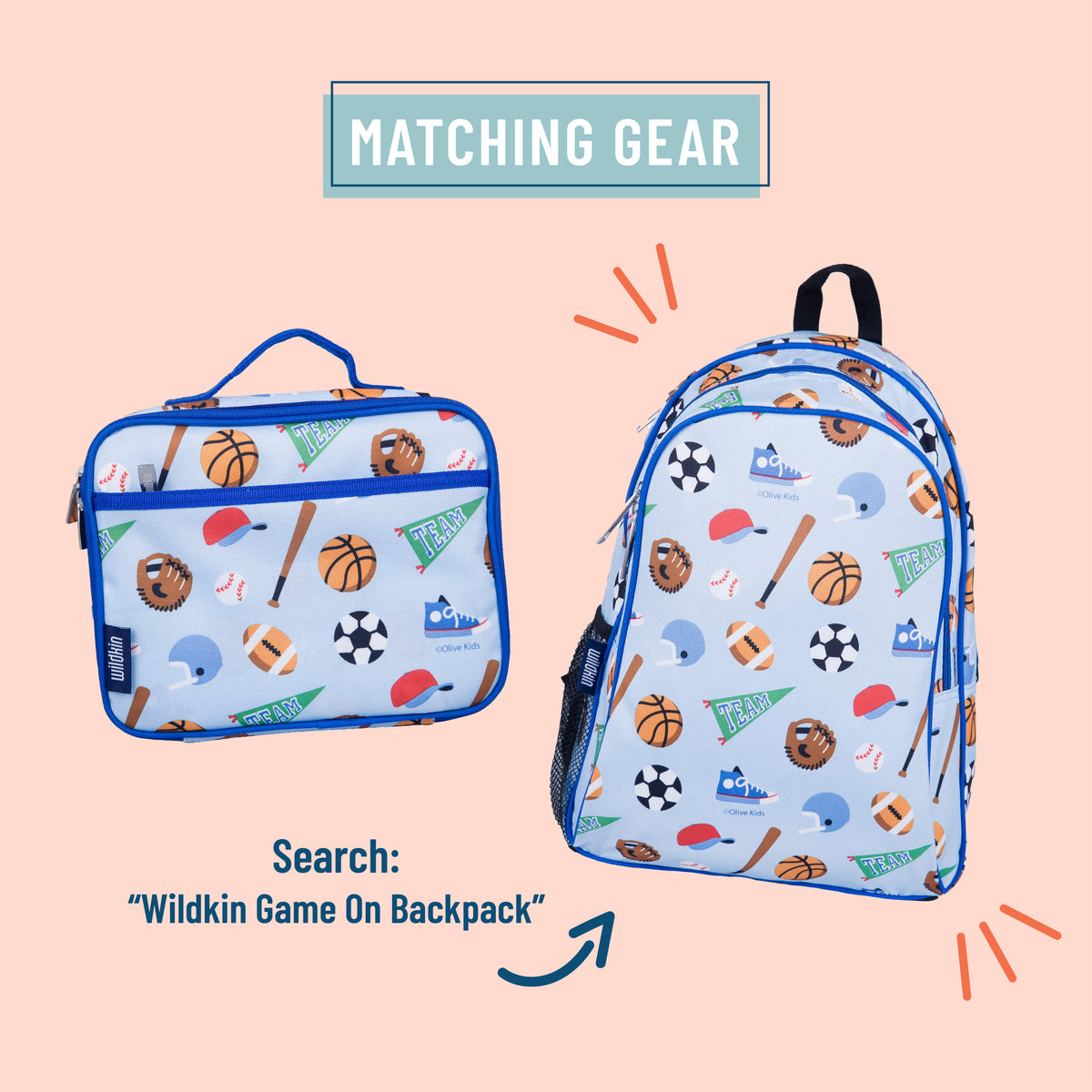 Wildkin Munch 'n Lunch Bag - Olive Kids Out of This World