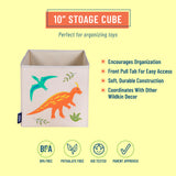 Jurassic Dinosaurs 10" Storage Cube