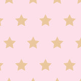 Pink and Gold Stars