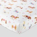 Cotton Fitted Crib Sheets