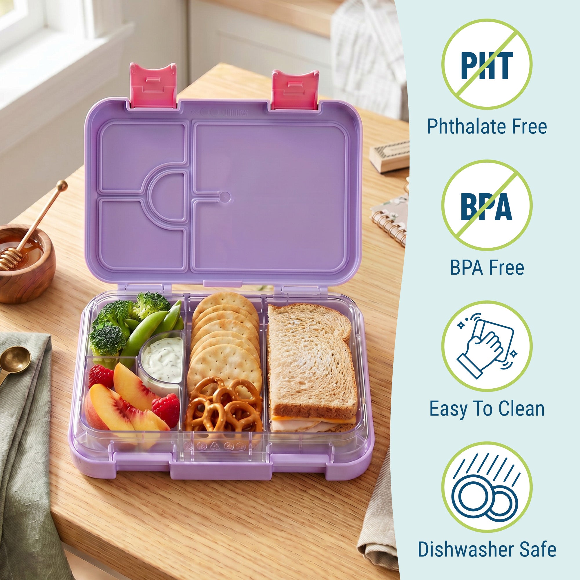 Unicorn Pack & Go Bento Box