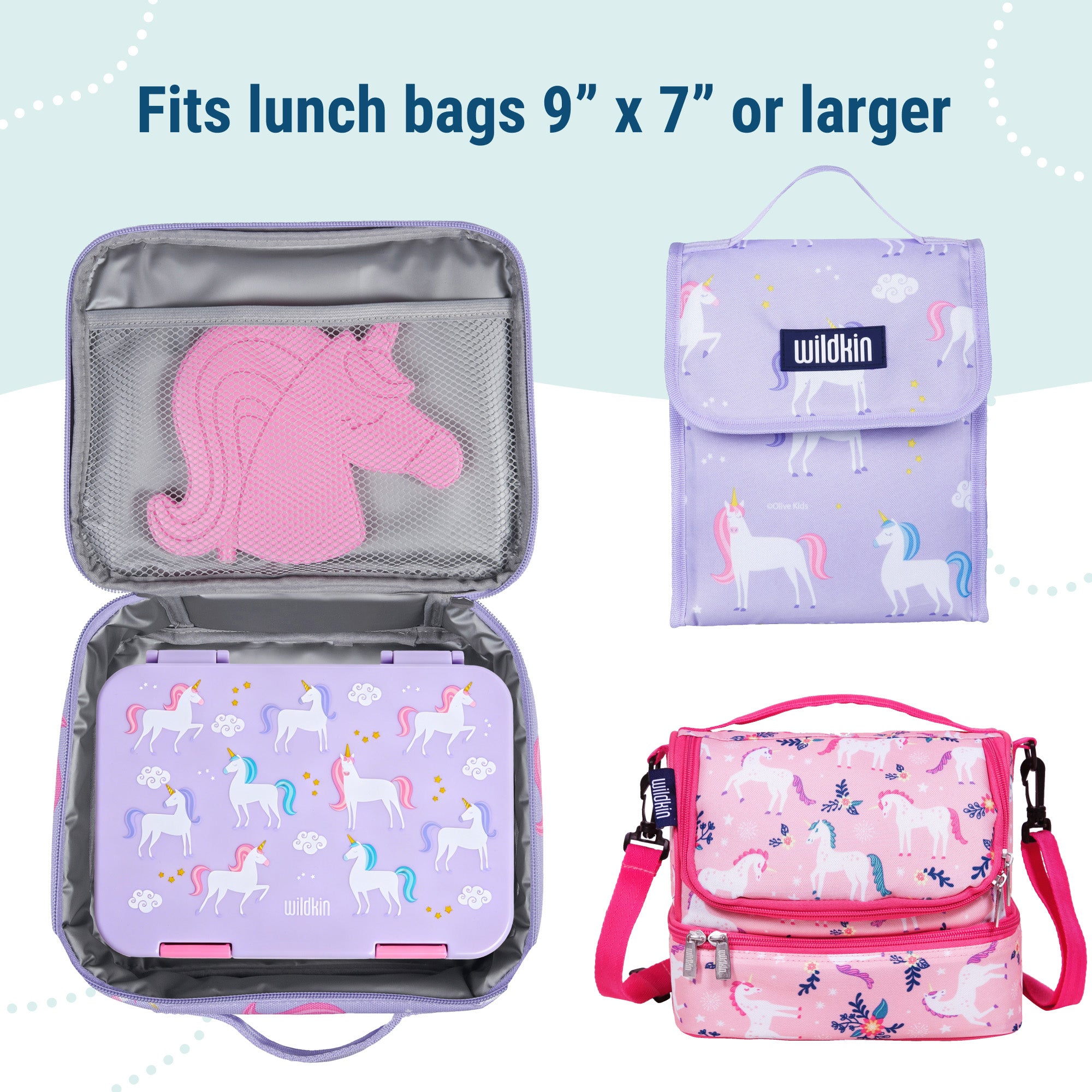 Unicorn Pack & Go Bento Box
