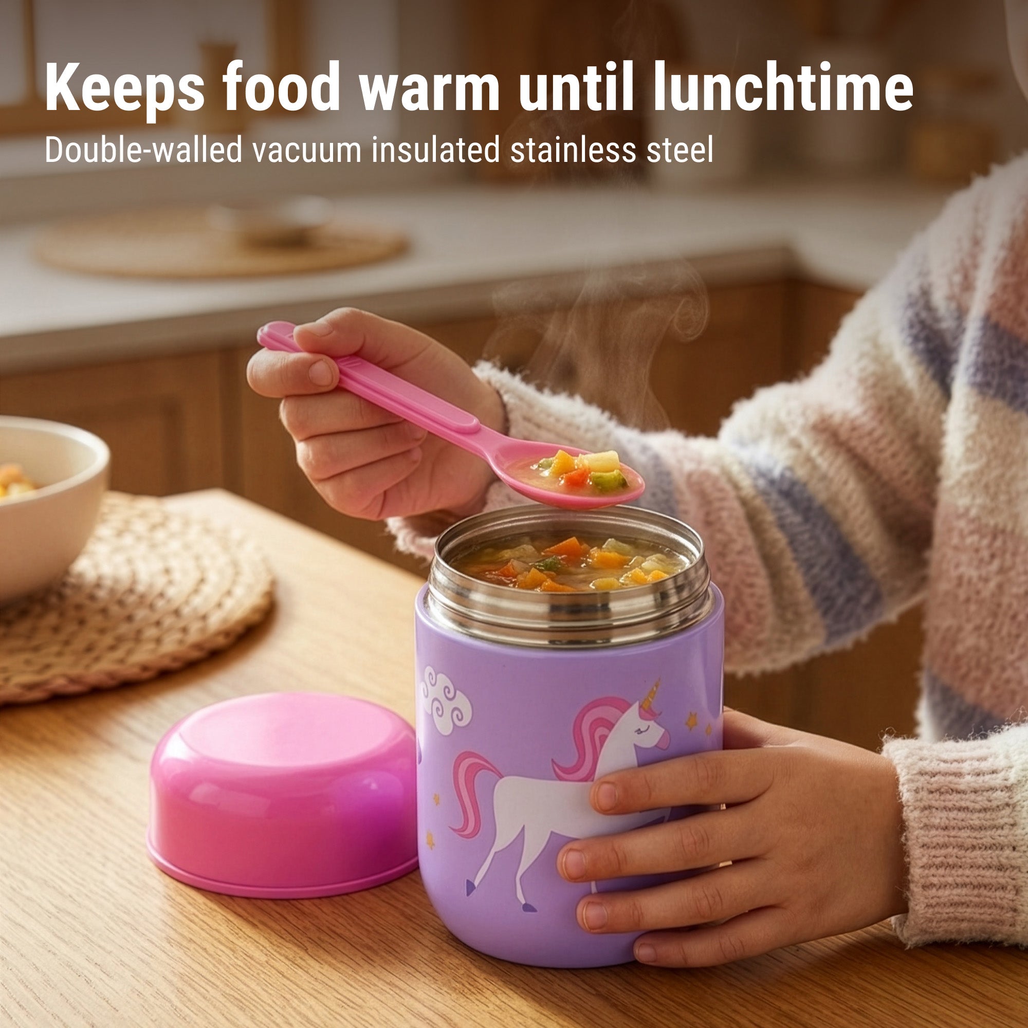 Unicorn Soup Container- 10oz