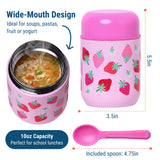 Strawberry Patch Soup Container- 10oz