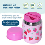 Strawberry Patch Soup Container- 10oz