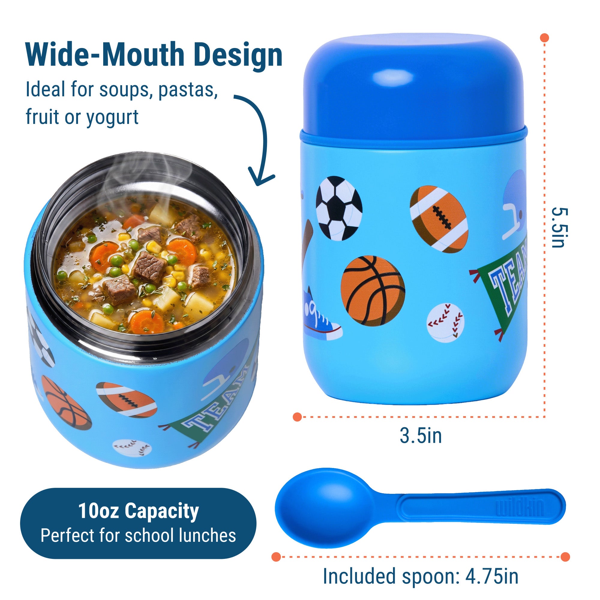 Game On Soup Container- 10oz
