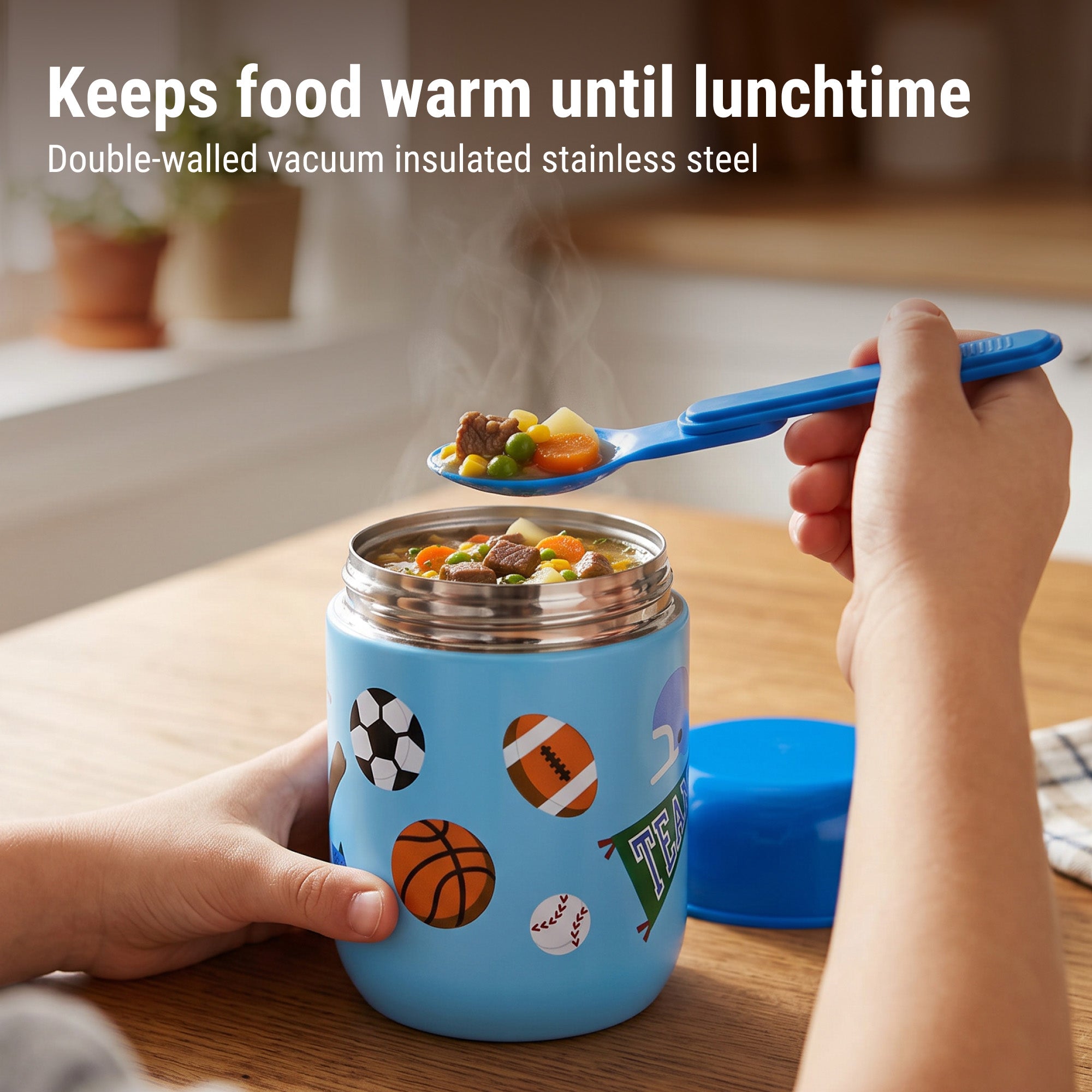 Game On Soup Container- 10oz