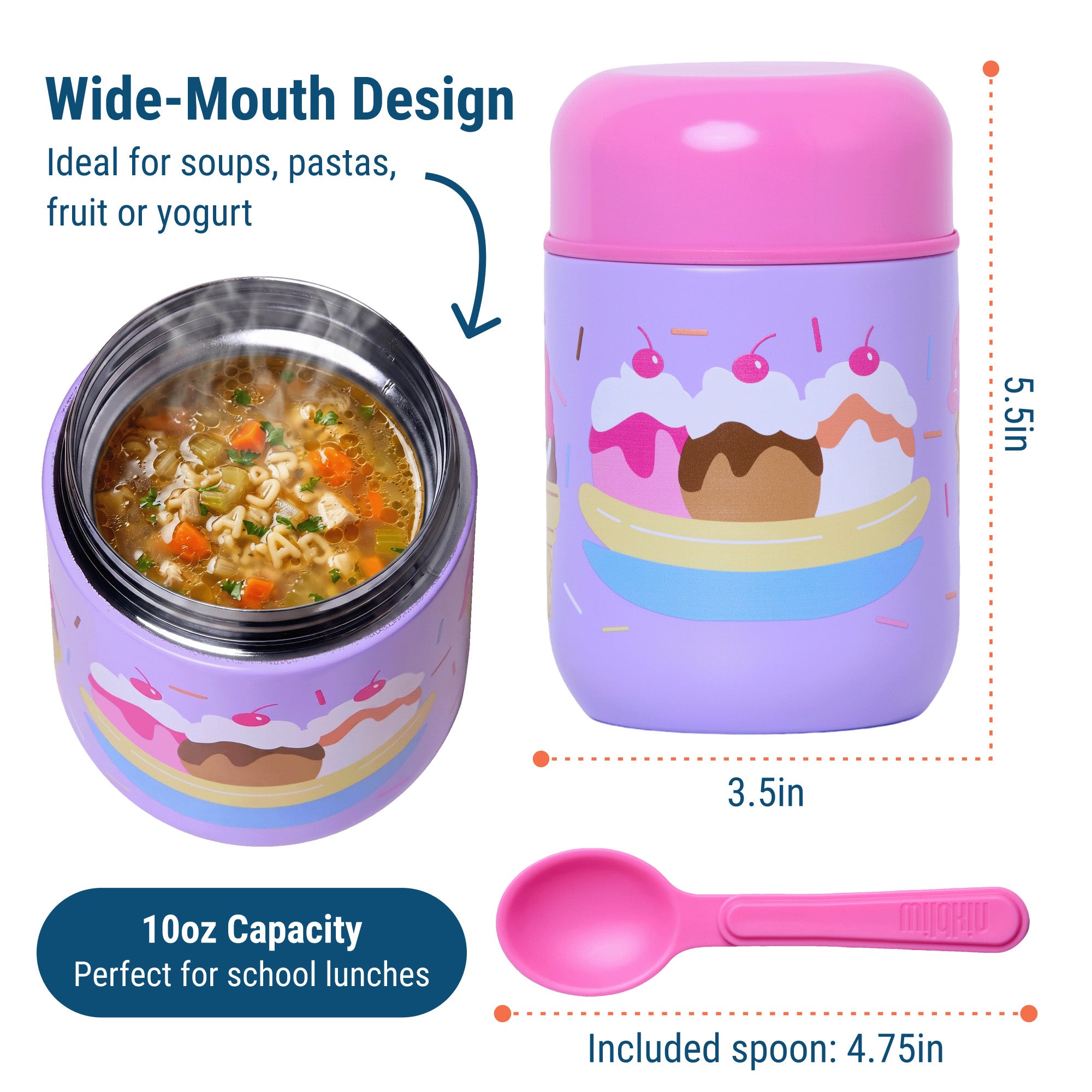 Sweet Dreams Soup Container - 10oz
