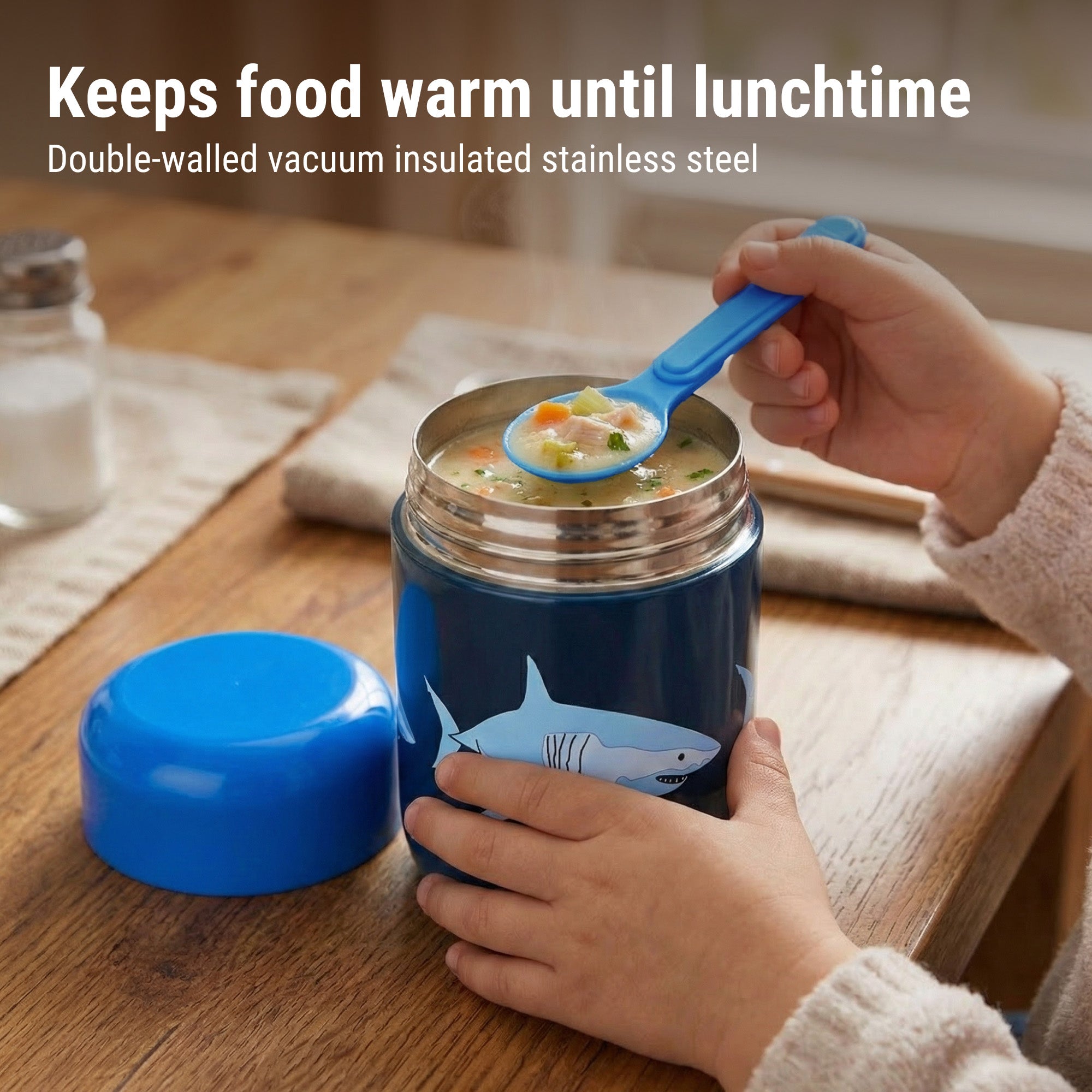 Sharks Soup Container- 10oz