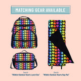 Rainbow Hearts Large ECO Backpack - 18L