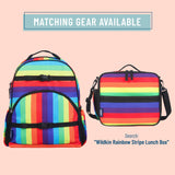 Rainbow Stripe Large ECO Backpack - 18L