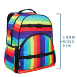 Rainbow Stripe Large ECO Backpack - 18L