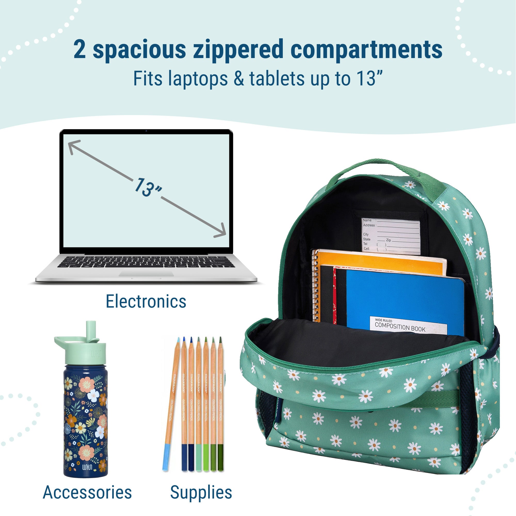 Daisy Dots ECO Backpack