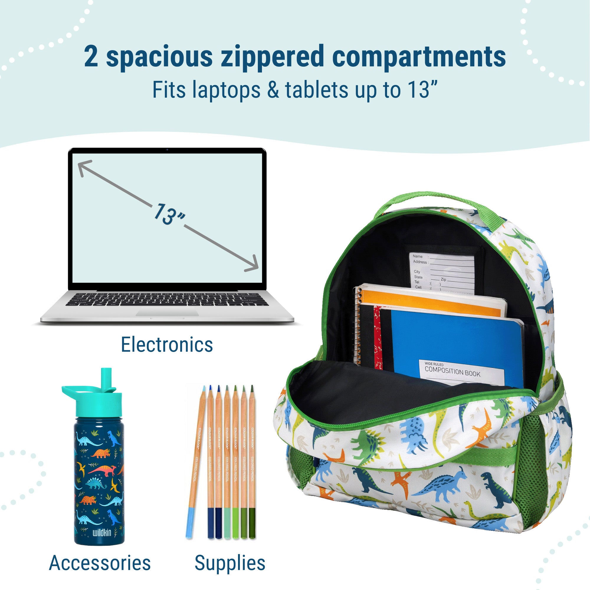 Dinosaur Adventures ECO Backpack