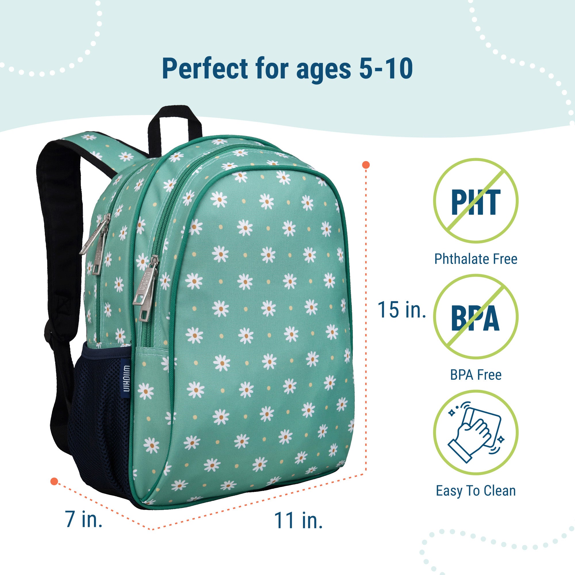 Daisy Dots Backpack