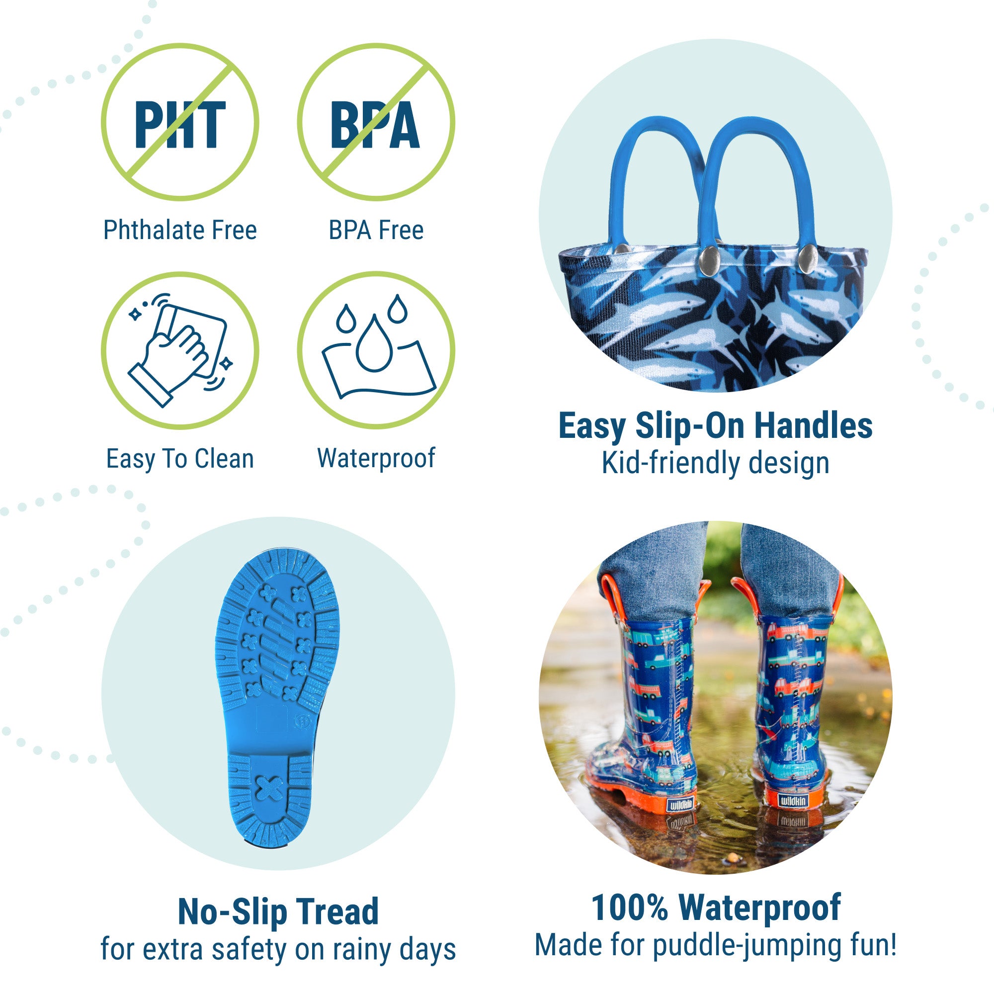 Sharks Original Rain Boots