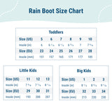 Rainbow Hearts Original Rain Boots