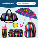 Rainbow Hearts Original Rain Boots