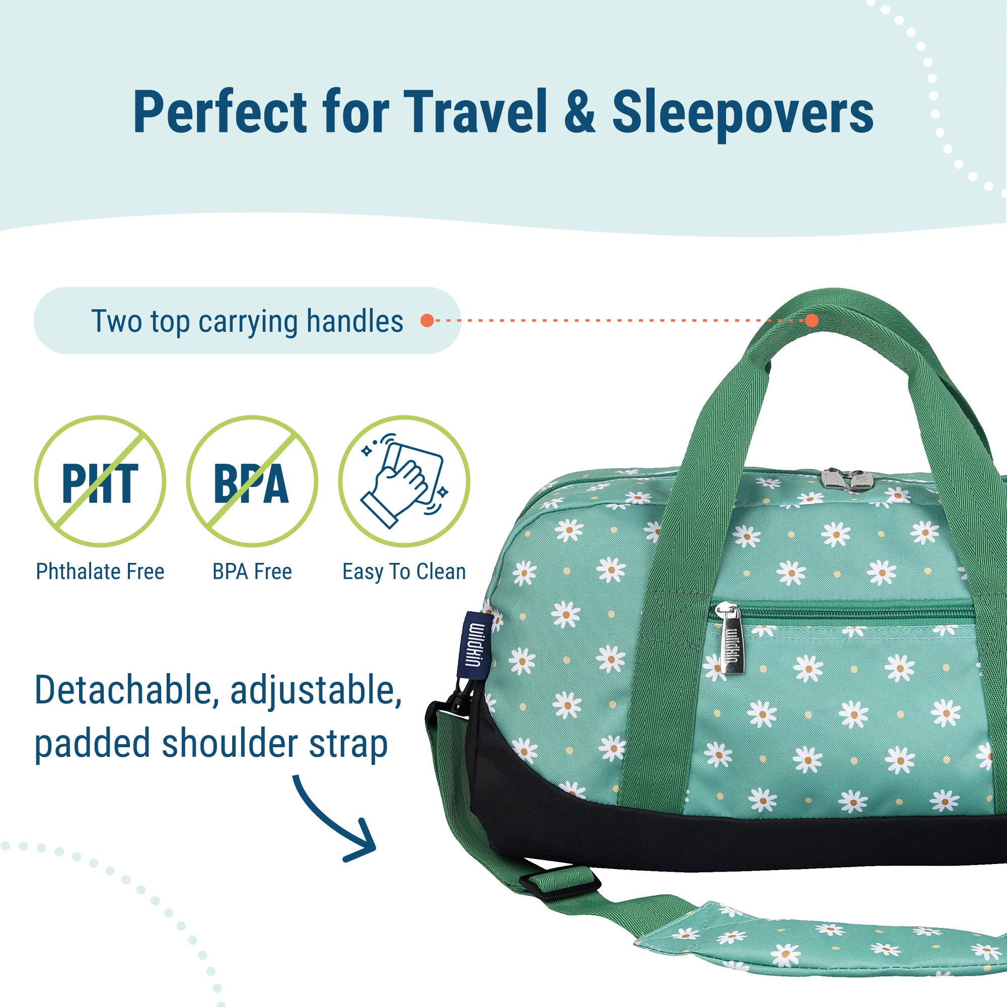 Daisy Overnighter Duffel Bag
