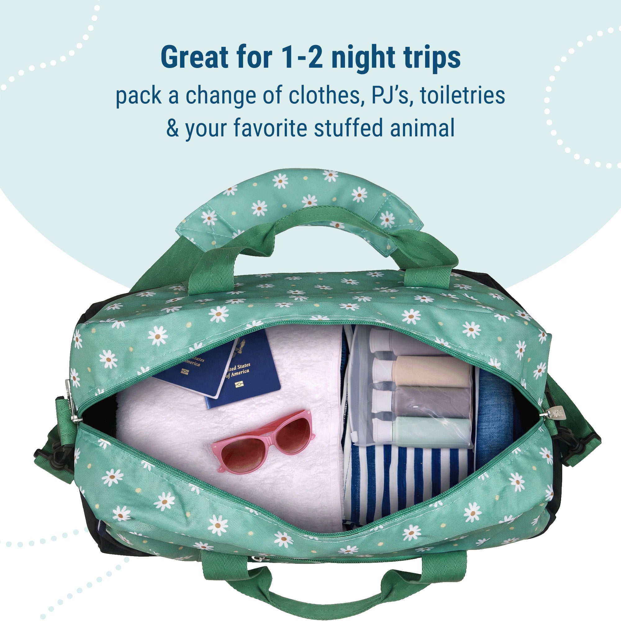 Daisy Overnighter Duffel Bag