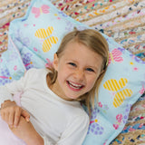 Butterfly Garden Blue Original Nap Mat