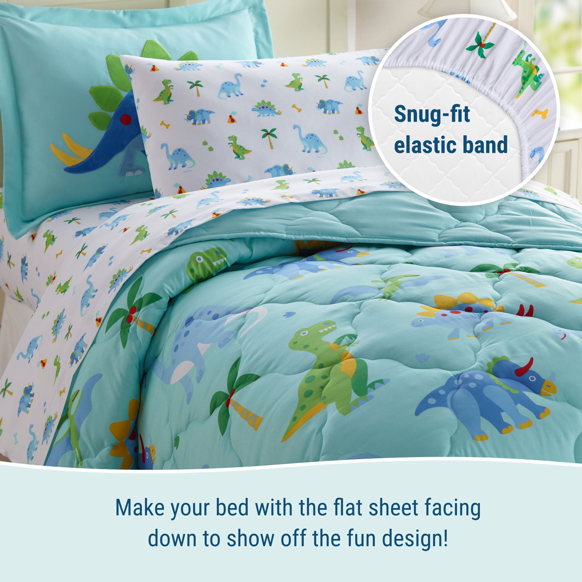 Dinosaur Land Sheet Set